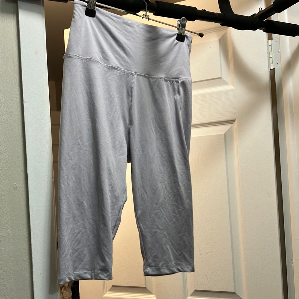 Light Gray High-Waisted Leggings